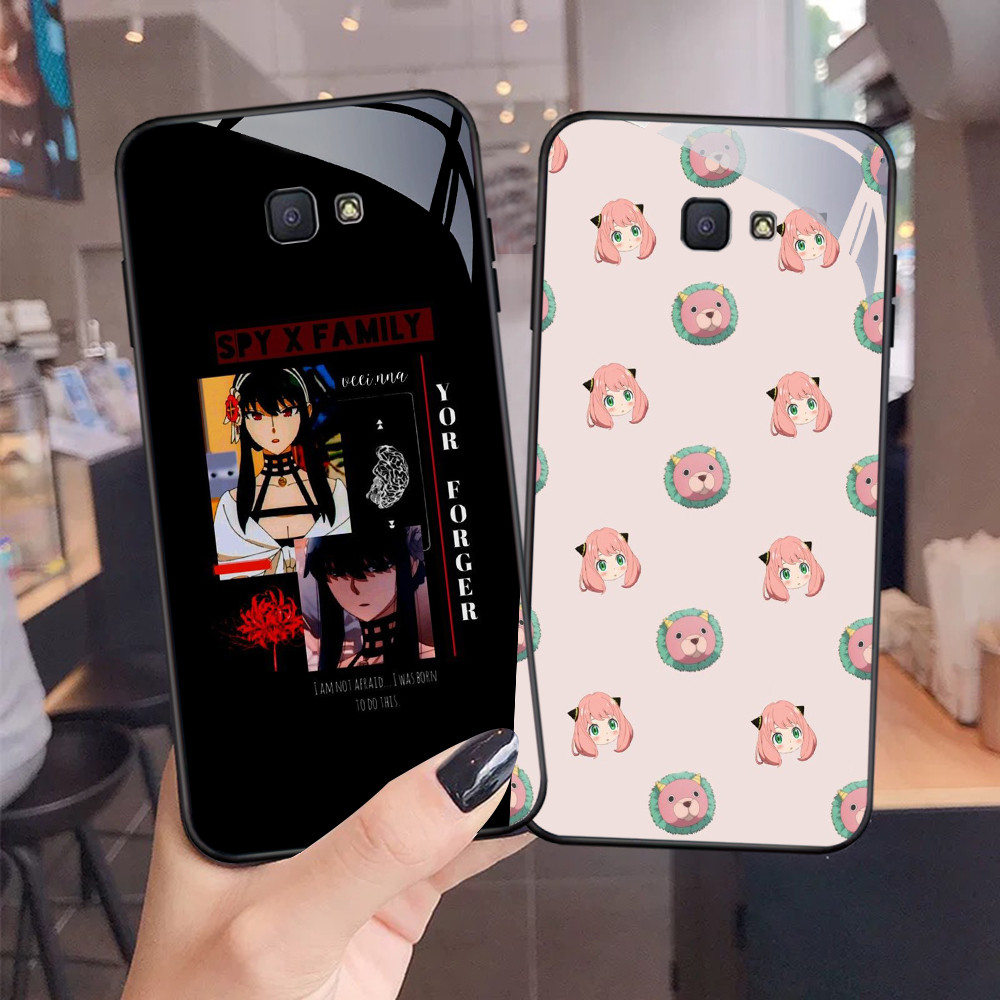 NC-85 Spy x ครอบครัว Kaca แก้วสําหรับ Samsung J7 Prime J6 J4 Core Pro Plus หมายเหตุ 9