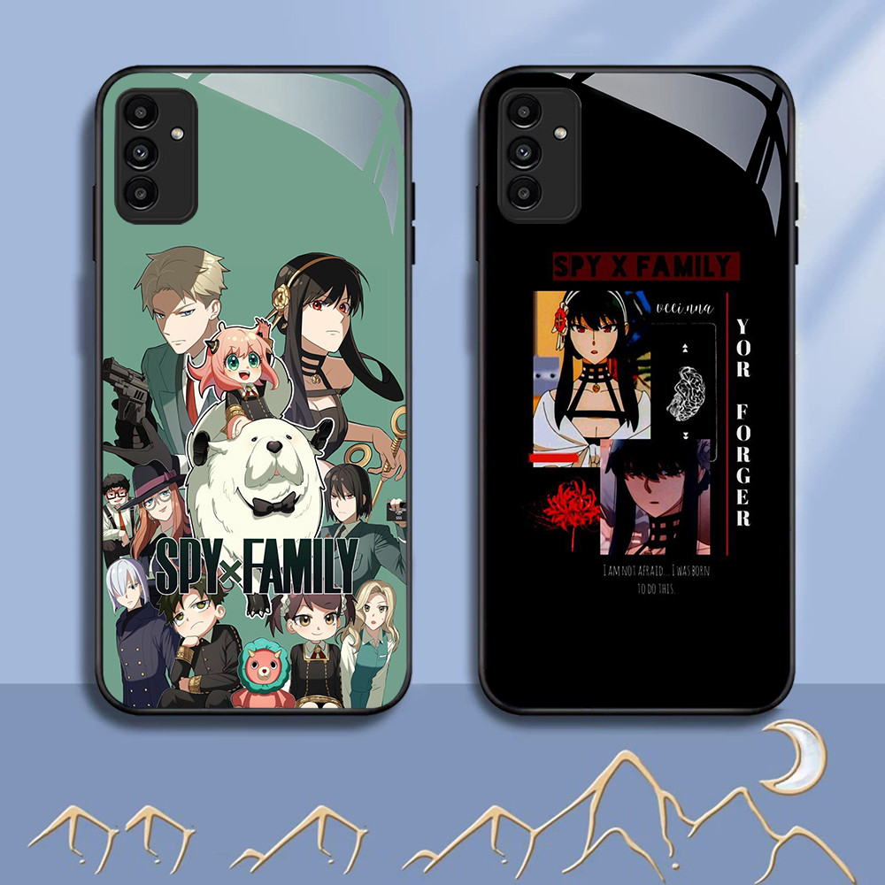 NC-85 Spy x ครอบครัว Kaca แก้วสําหรับ Samsung A05S A35 A55 A24 A14 A15 A04S A34 A25 M15 A54 S21 FE P