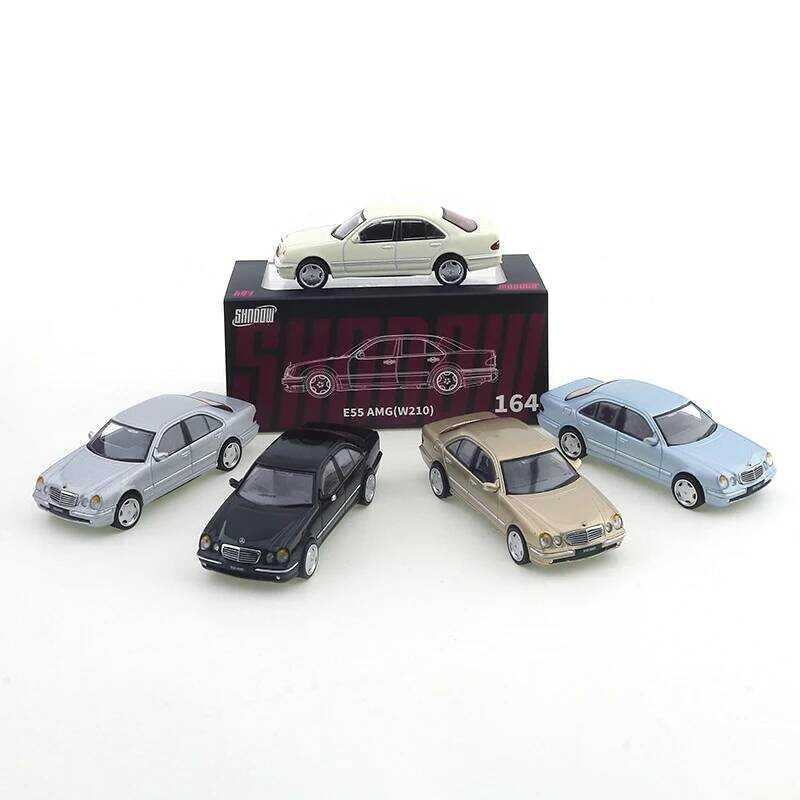 Dct/Shadow 1/64 Mercedes-Benz E55 AMG (W210) Car Alloy Toys Motor Vehicle Diecast Metal Model For C