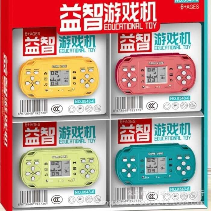 คอนโซลเกม Tetris Mini Body 8090 Nostalgic ของเล่นคลาสสิกเด็กการศึกษา