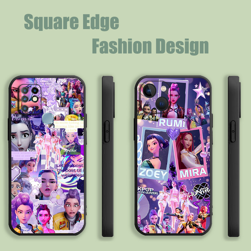 ปลอกสําหรับRealme GT Neo GT2 Master Neo2 3 2T 3T kpop demon hunters rumi Zoy MiiraความงามFXY01 เคสโท