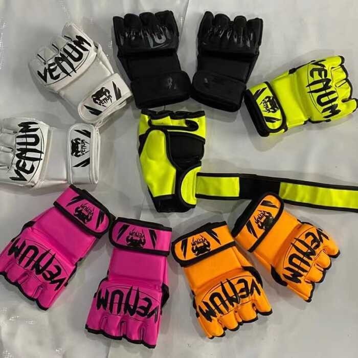 ❤ NEW MMA Boxing Glove Handwraps Elite Striker Kickboxing Muay Thai Gloves