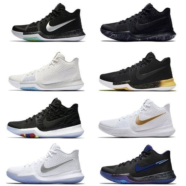 Kyrie 3 Irving 3rd Generation รองเท้าบาสเก็ตบอลผู้ชายผู้หญิง Breathable Cushioning Air Cushion ทนต่