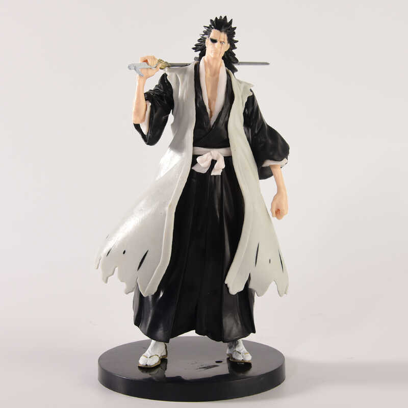 ➧ 18Cm BLEACH Anime Figure Hitsugaya Toushirou Zaraki Kenpachi Kurosaki Ichigo