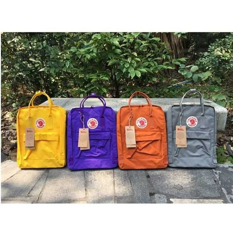 LY Rucksacks Hot★Kanken Outdoor 16L/20L Waterproof Large Capacity Travel Hiking School Backpack Un