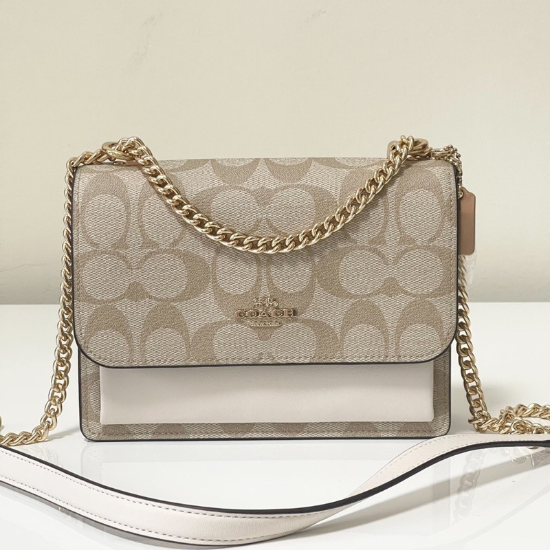 ♞COACH MINI KLARE CROSSBODY IN SIGNATURE CANVAS   ( COACH C9946 )