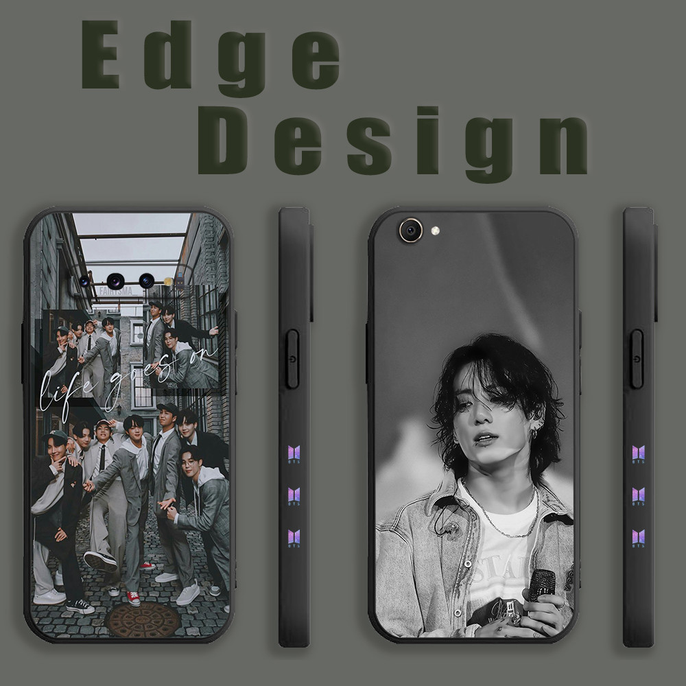 เคสสําหรับ ITEL A60 A60S A70 S23 P55 P40 4G 5G Bts Group Suga jimin Jungkook RTT15 เคสโทรศัพท์ขอบสี่