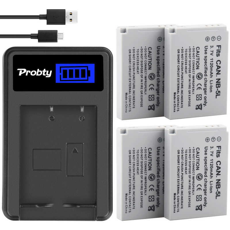 NB-5L 6 Battery Charger for CANON IXY Digital 90 800 850 900 980 980IS 1000 1000IS SD700 SD700IS