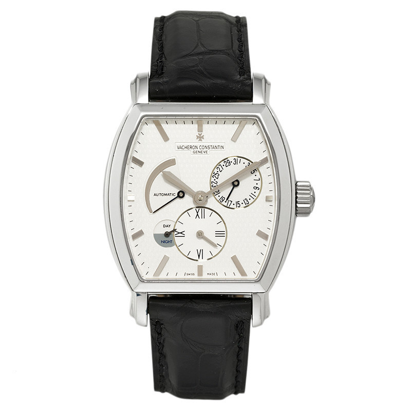 [VC ] Vacheron Watch Vacheron Watch 18K Platinum Automatic Mechanical Watch ชาย 47400/000G-9100