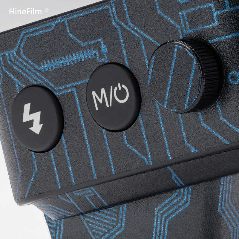 Δ สกิน Hinefilm สำหรับ สติกเกอร์ แบบไร้สาย Godox X3 X3-C Glitter Tr