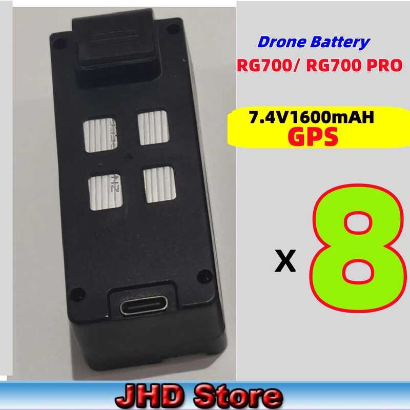 Δ JHD Bateria Drone เดิม ไม่มี หรือ GPS แบตเตอรี่ 3.7V 1800 / 7.4V1600mah