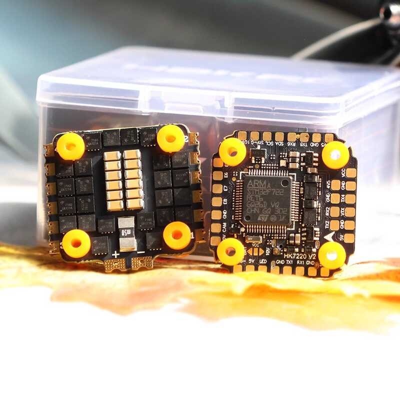 Δ HAKRC F722 Mini V2 ควบคุมการบิน 35A 40A 60A 65A ESC 2-6S ซ้อน / 20X20 มม.