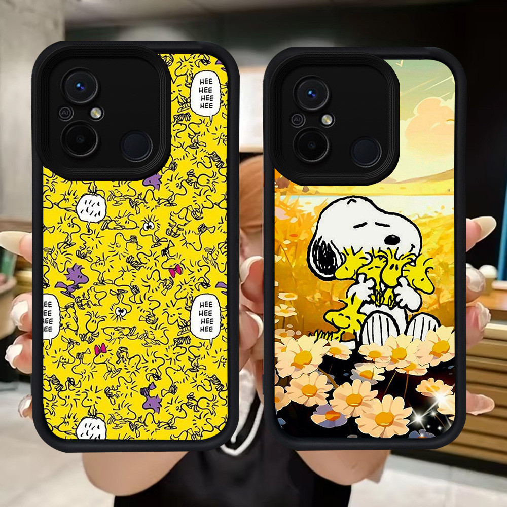 Q43 Woodstock นุ่มสําหรับ Xiaomi Redmi หมายเหตุ POCO 10C A1 C71 F7 M3 C55 7 M4 9C 9T 12C C65 A5 9A A