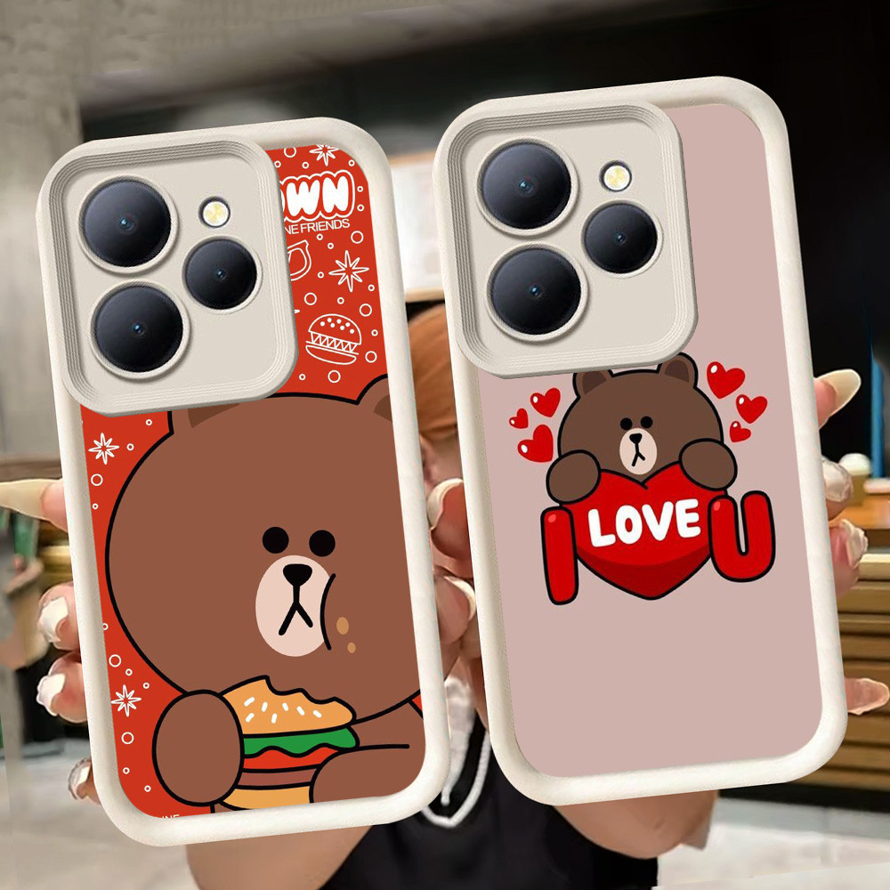 ปลอกอ่อนสําหรับ Infinix HOT Zero 30I Smart 7 หมายเหตุ 30 40S 40 GT 20 8 Play Pro 40I 9 Plus 5G สีขาว