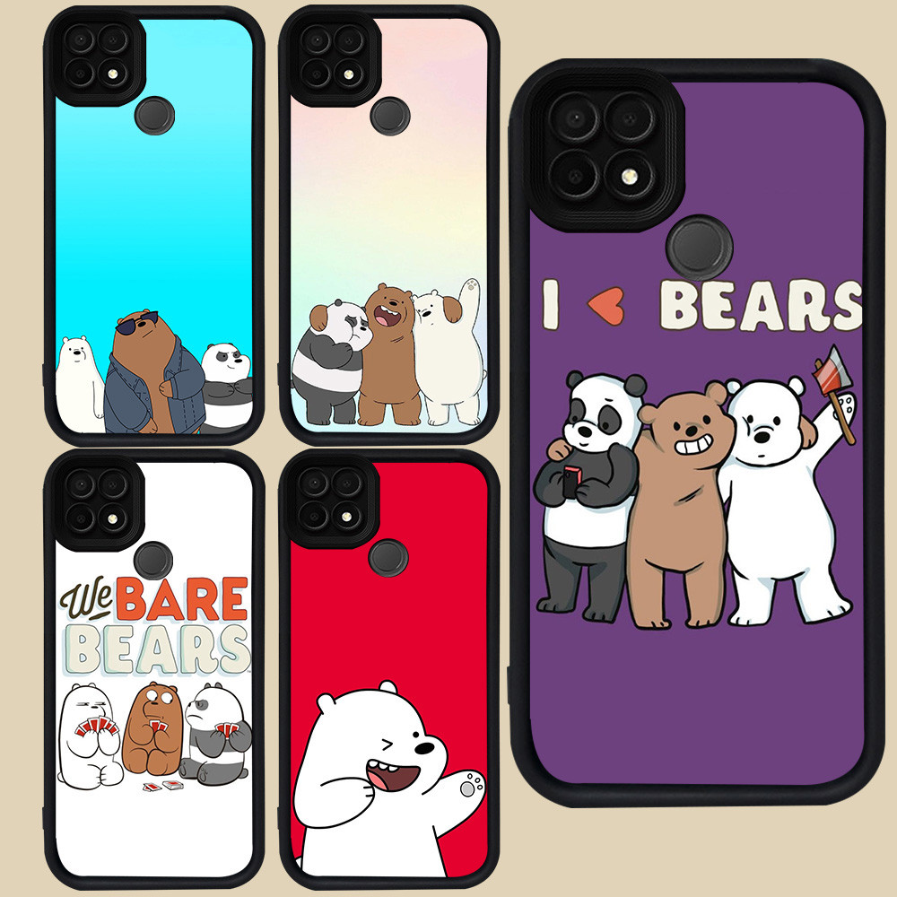 ปลอกสีดําสําหรับRealme 8 C25S C15 Narzo 30A C12 C25 C11 8S C20A 20 C20 C25Y C21Y C21 Pro 5G R107 We-