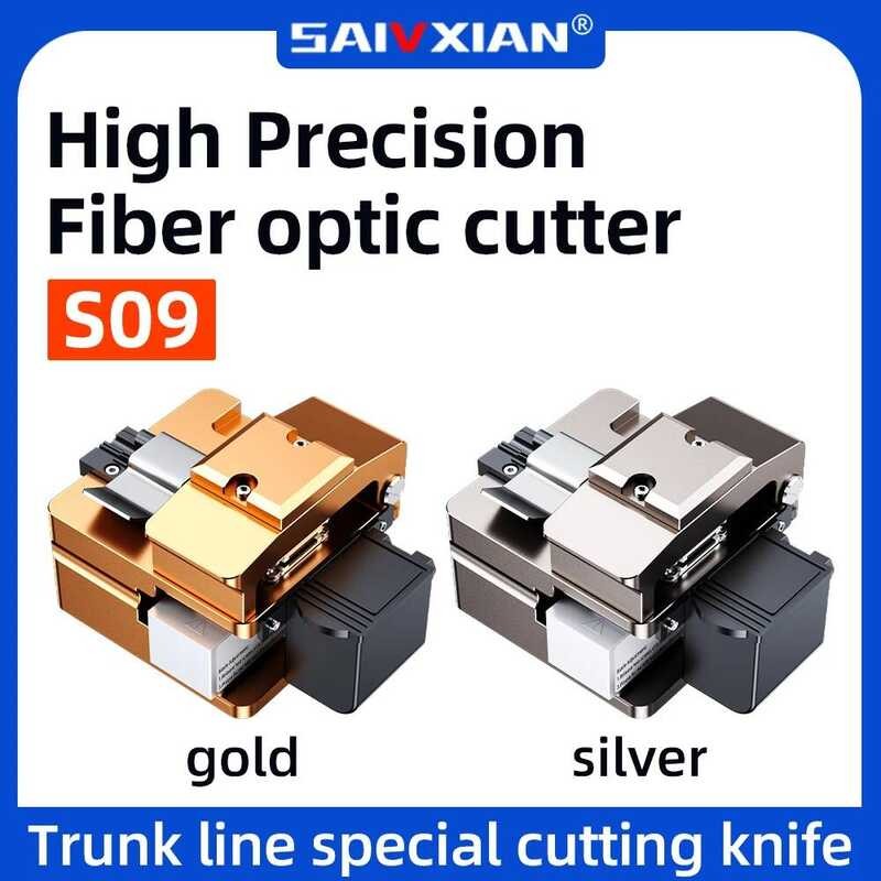 SAIVXIAN S0 Fiber Optic Cleaver Light Optical Fiber Fusion Splicer Cutting Knife Fiber Cutter High