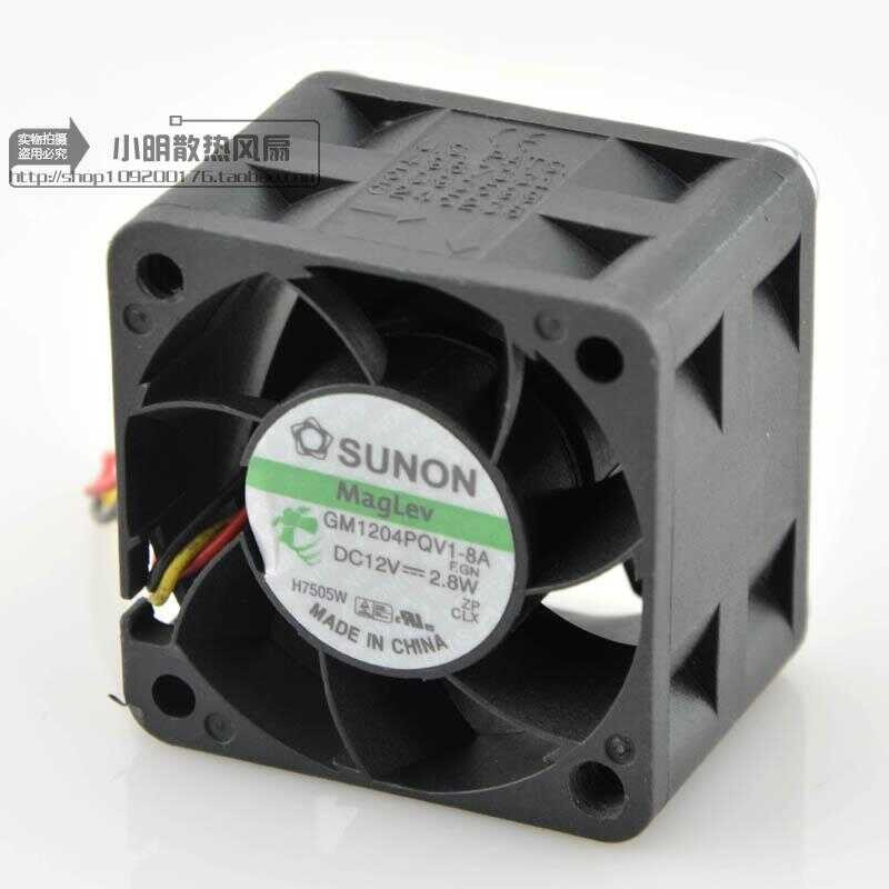 Jianzhun SUNON 4cm4028 1U2U พัดลมเซิร์ฟเวอร์ 12V 2.8W GM1204PQV1-8Af.gh