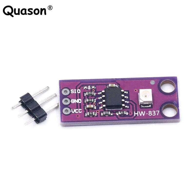 GUVA-S12SD ชุดเซ็นเซอร์แสง ตรวจจับ UV S12SD ชุด DIY โมดูลบอร์ด PCB อิเล็กทรอนิกส์ 240nm-370nm สำหรับ