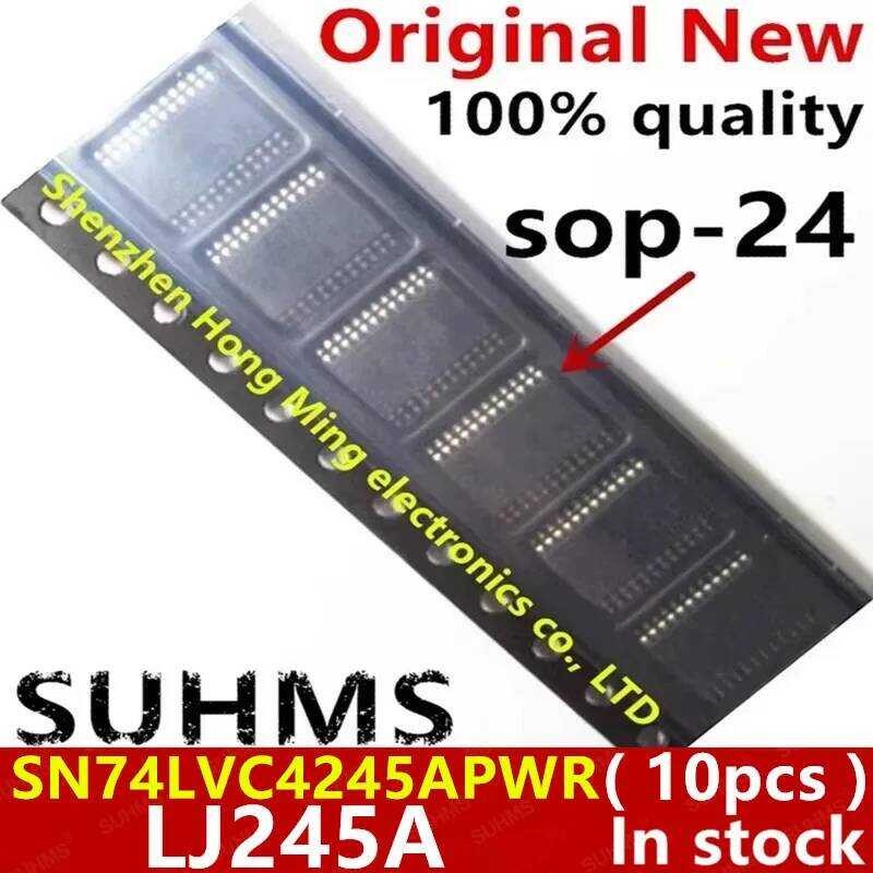 ชิ้น)100% (10 ใหม่ SN74C4245APWR SN74C4245 LJ245A sop-24 (10 ชิ้น)100%