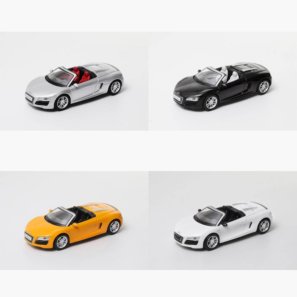 Shadow 1/64 Audi Audi R8 V10 Spyder Convertible Alloy Car Model Out of Print Model