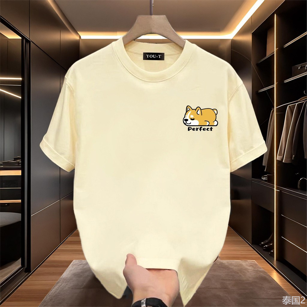 เสื้อผู้ชาย เสื้อยืด oversize สตรีท เกรดพรีเมียม โคตรนุ่ม เสื้อคอตตอน100% ไม่หดตัวลาย ลาย "Perfect