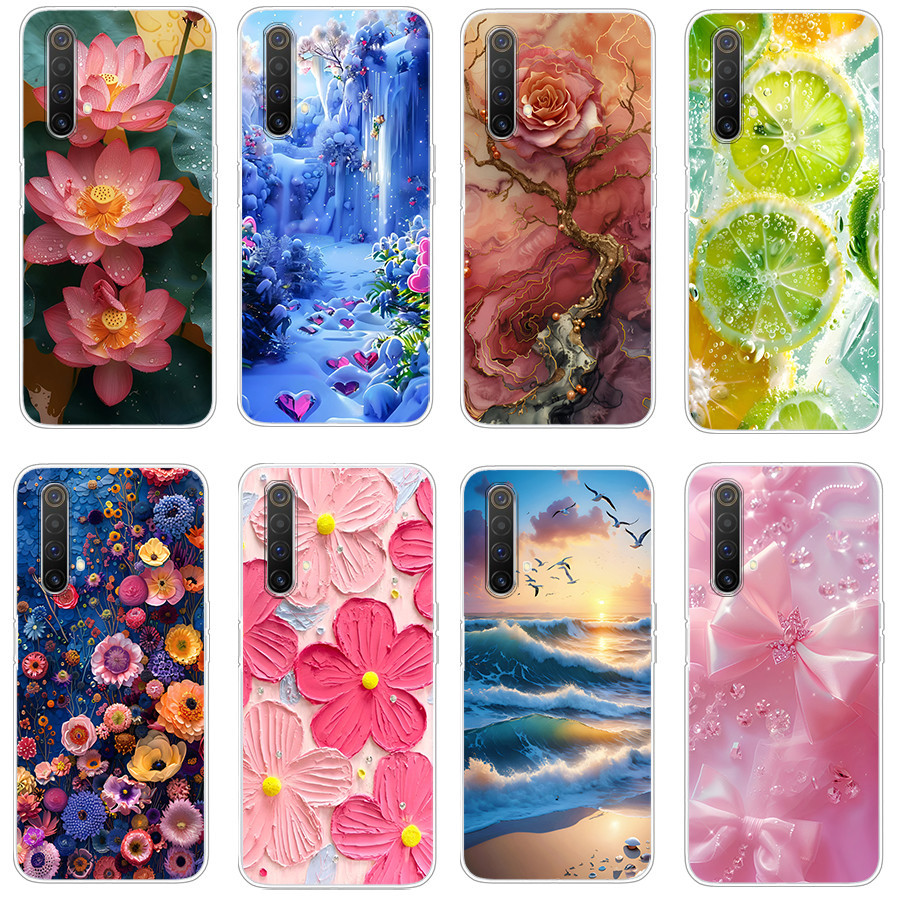 เคสสําหรับ oppo Realme X3/X50m/X50 5G Soft Case TPU พิมพ์ฝาครอบโทรศัพท์