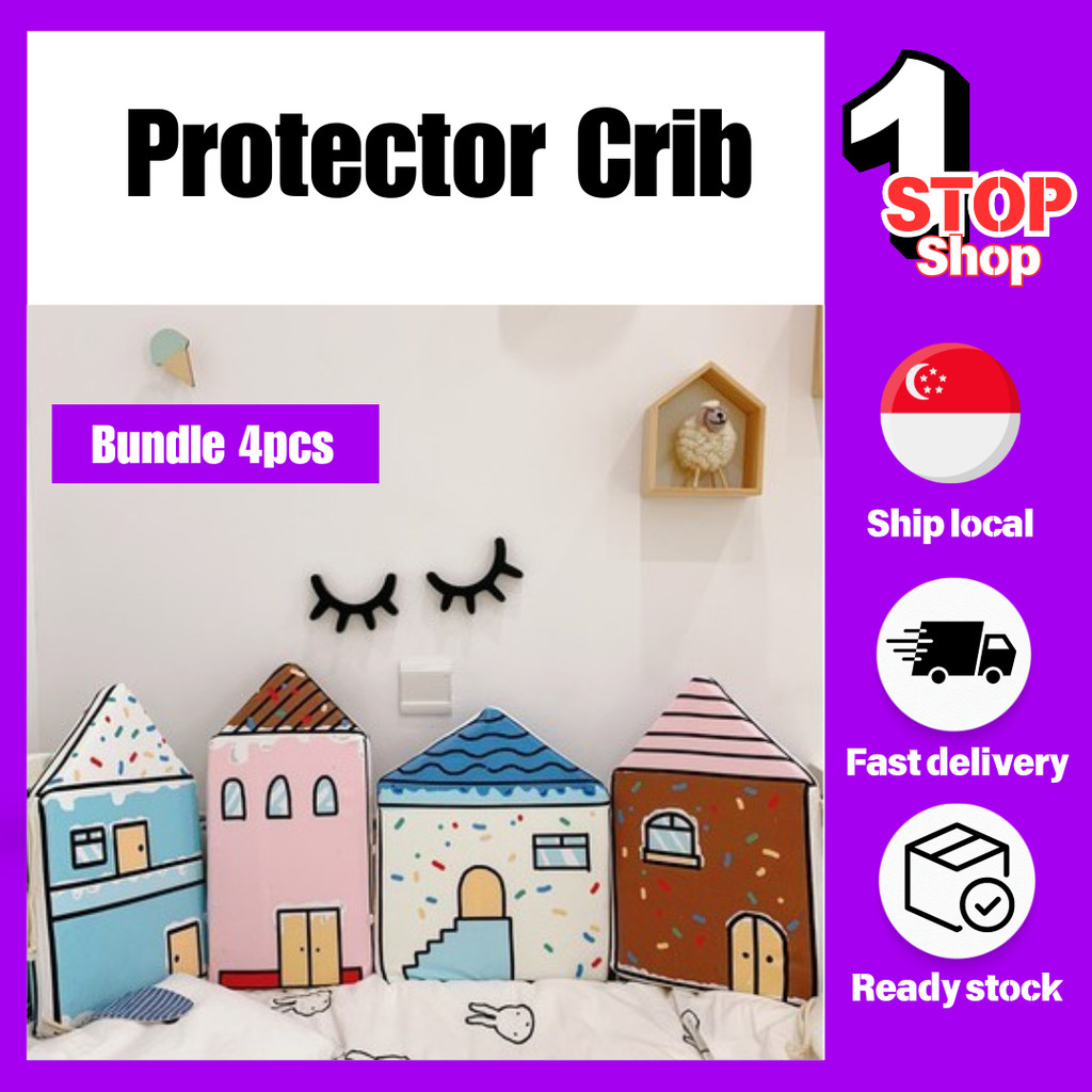 เปลเด็ก Bed Bumper Head Protector เปล (รั้วบ้าน)
