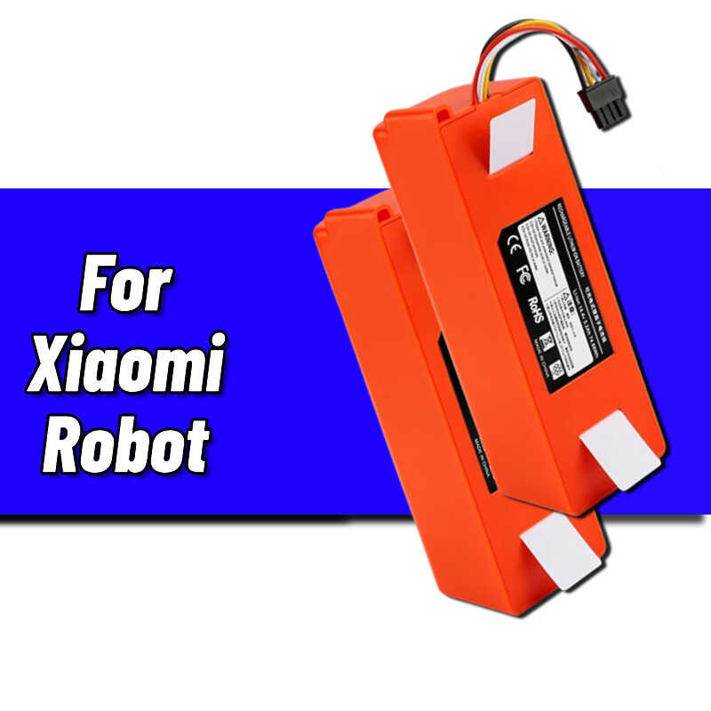 Replacement 5 Battery for Xiaomi Mijia 2051-4S1P-MM roborock S50 S51 Vacuum Cleaner Sweeping Mopp