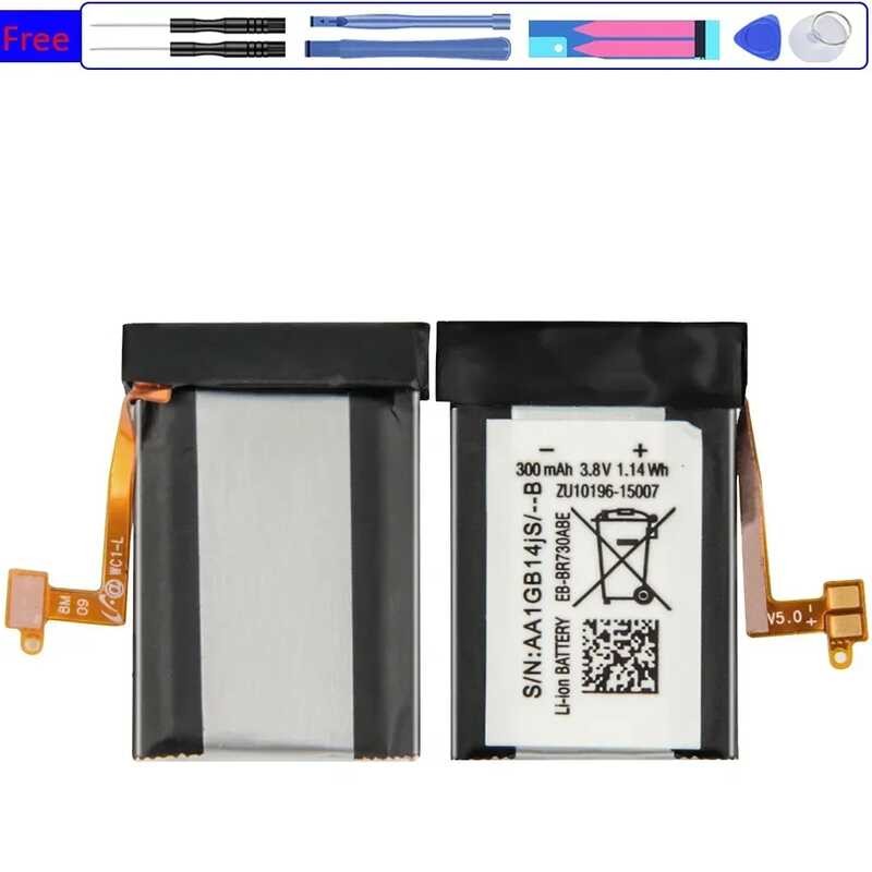 EB-BR730ABE แบตเตอรี่ 300mAh สำหรับ Samsung Gear Sport SM-R600 S2 3G R730 SM-R730A R730V SM-R730S