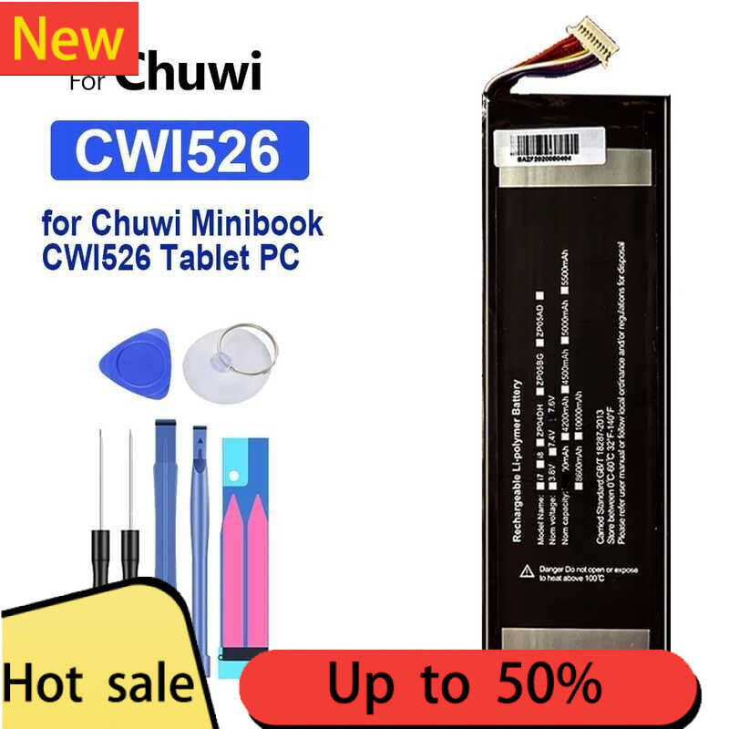 แบตเตอรี่ 3900mAh สำหรับแท็บเล็ต Chuwi Minibook CWI526