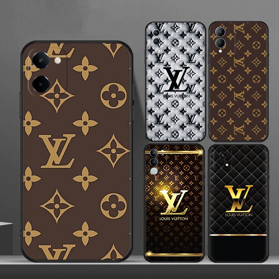 J5F Simple LV แฟชั่นแบรนด์สําหรับ Vivo Y53 Y55 Y55s Y69 Y71 Y73 Y75 Y77 Y77T Y78M Y78 Plus TPU ซิลิโ