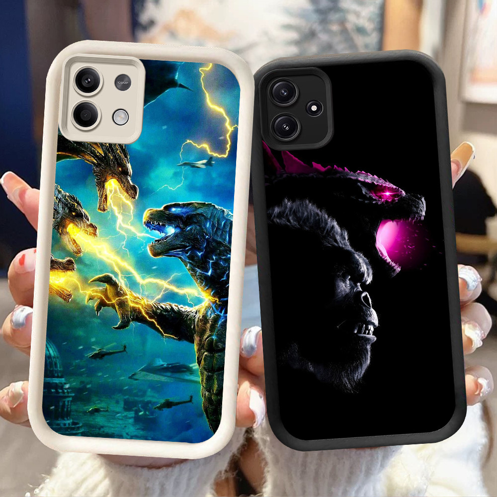 NA-36 Godzilla vs Kong2 เคสกันกระแทกสําหรับ Xiaomi Redmi Note 12 13 14 Pro