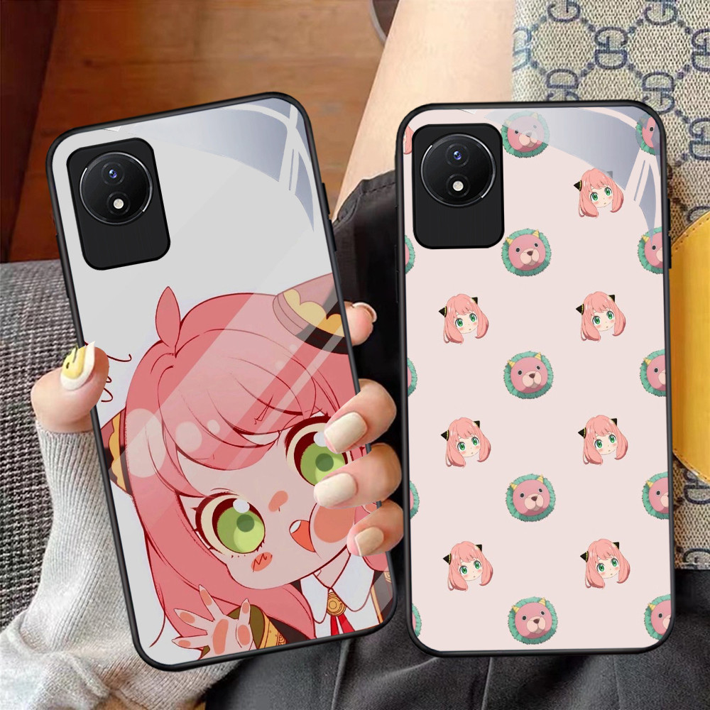 NC-85 Spy x ครอบครัว Kaca แก้วสําหรับ VIVO Y02 Y02A Y02T Y66 Y81i V19 Y67 Y81 V17 Y81S V5 Lite Pro