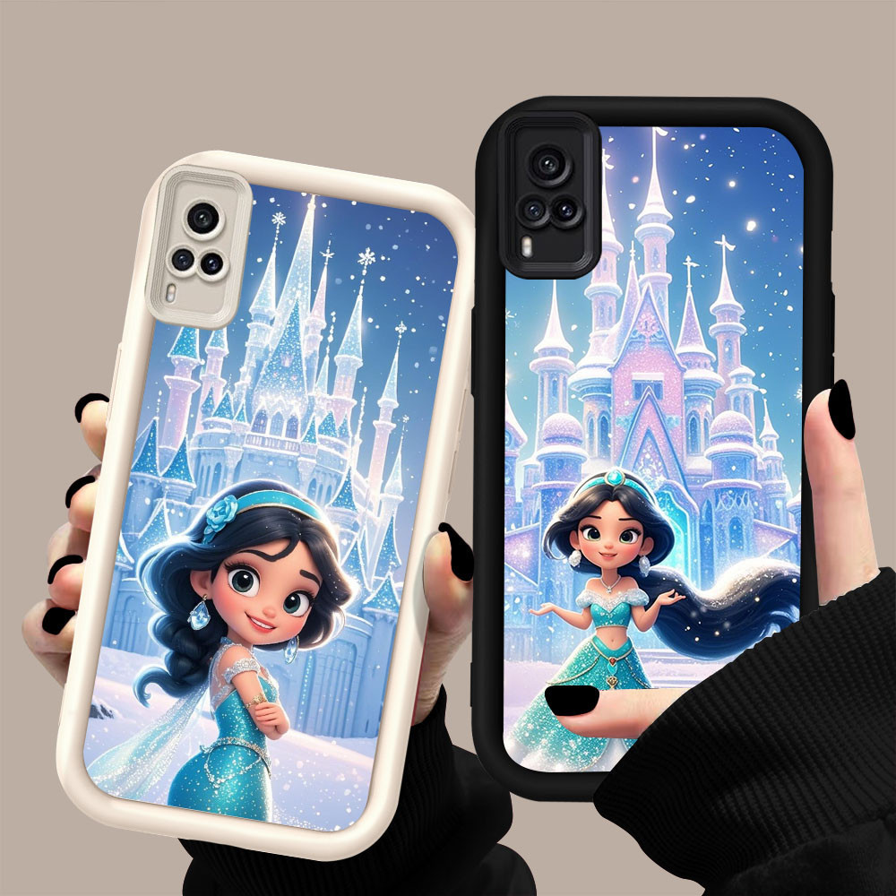 YZ-60 Disney Princess Jasmine สวยมากสําหรับVIVO V21E Y51A Y31 Y51 Y33 Y73 Y53s V21 Y51S 2020 2021