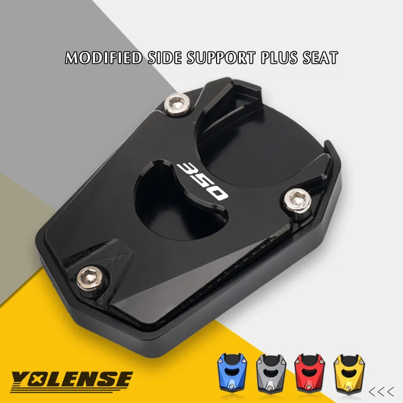 สําหรับ HONDA FORZA 350 FORZA350 NSS350 NSS 350 2018-2023 รถจักรยานยนต์ Kickstand ขาตั้ง Extension P