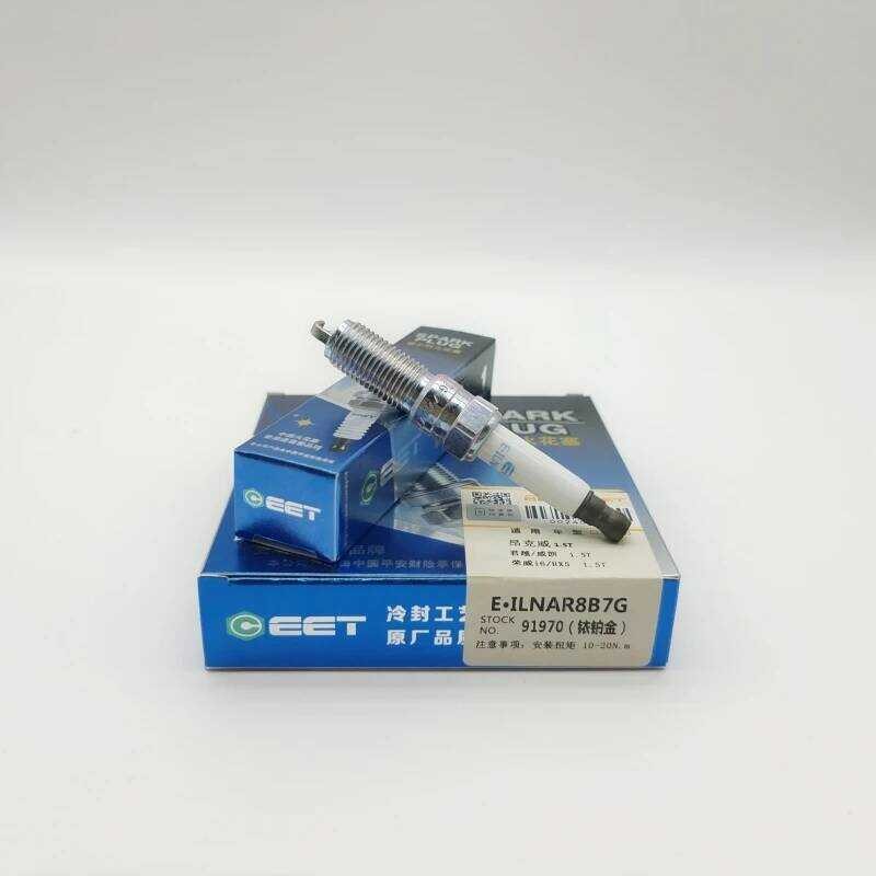 4 ชิ้น 91970 ILNAR8B7G 55490097   Iridium Platinum Spark Plug สําหรับ MG HS eHS ZS MG6 ตอนนี้ Roewe
