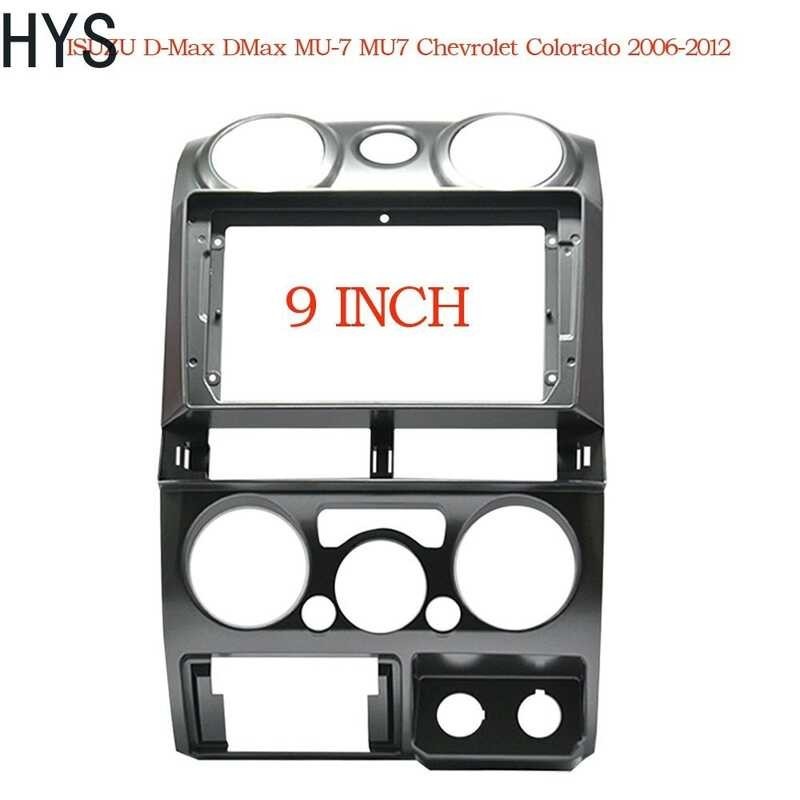 HYS Car Radio Fascia For ISUZU D-Max/ Mu-7/ Chevrolet Colorado 9 Inch Frame Android Mp5 Player Ster