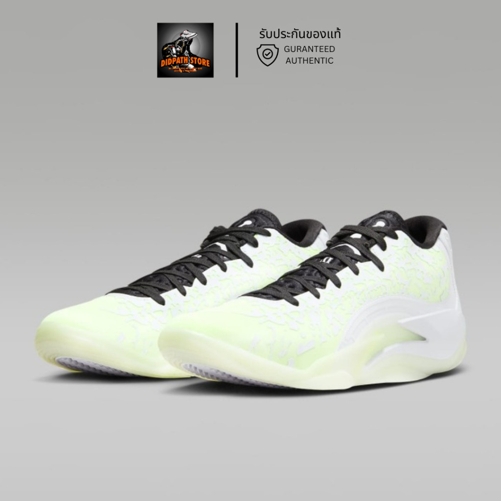 รับประกันของแท้  รองเท้าบาสไนกี้ชาย Nike Zion 3 PF (DR0676-110)