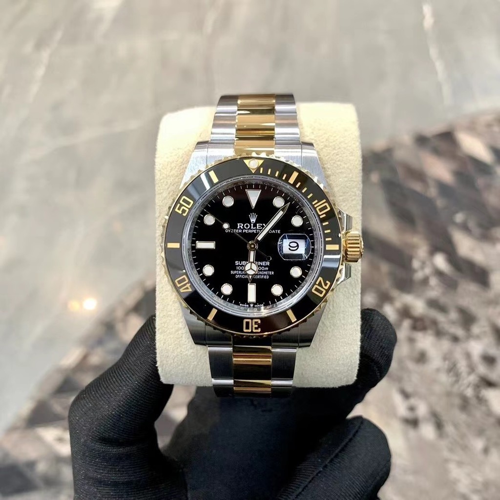 Rolex Rolex Submariner Type Gold Black Water Ghost 40/41mm นาฬิกาผู้ชายกลไกอัตโนมัติ116613Ln-0002