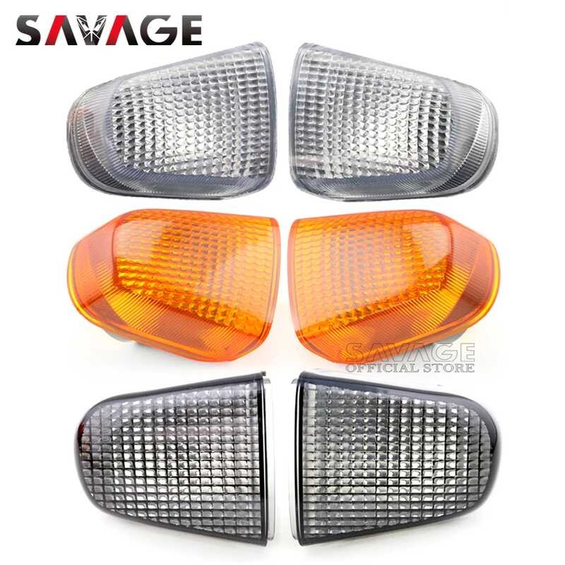 KAWASAKI 7Ed ไฟเลี้ยวเลนส์ ZZR 1100 C Zzr1100c Zx-11 NINJA 1990 1991 1992 ไฟแ