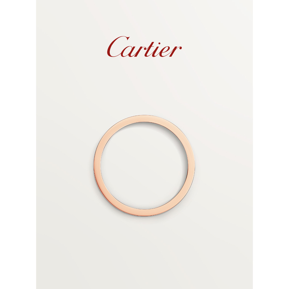 ♞,♘,♙[คลังสินค้าพร้อม+กล่องบรรจุภัณฑ์ครบชุด] Cartier Cartier LOVE Series Ring แหวนแต่งงานสไตล์คลาสส