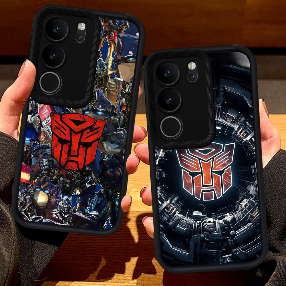 S64 เคส Transformers สําหรับ Infinix Note 50X 50S HOT 50i 50 60 60i Pro Plus 5G สีดํา