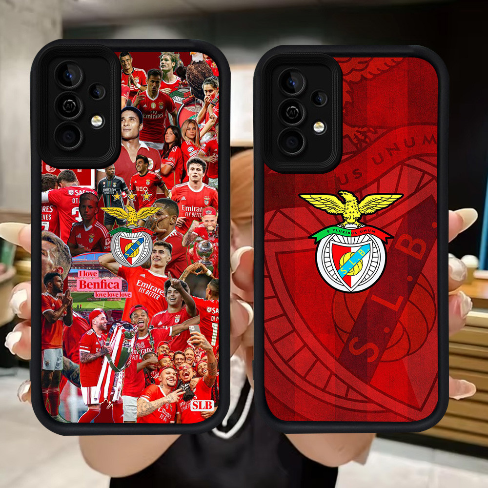 Q92 B-Benfica soft Casing สําหรับ Samsung A34 A55 A54 A36 A15 A35 S25 Ultra A16 A24 A05S A25 A56 A04