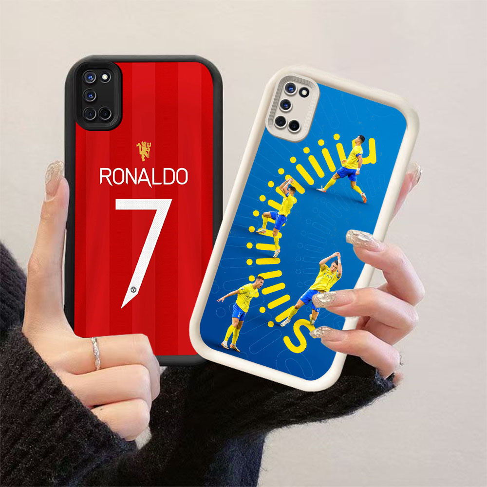 YZ-83Ronaldo Cool Casing สําหรับ OPPO F19 A95 A52 A74 F19S A94 A72 A92 A55