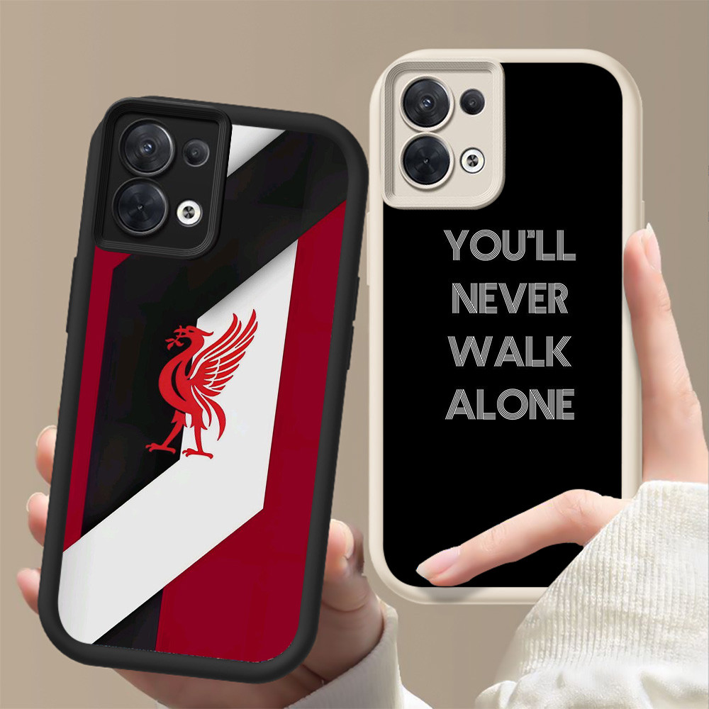 ปลอกกันกระแทกสําหรับ OPPO F21 F21S Reno 7 7Z 8 8Z Lite Pro FF-21 ลิเวอร์พูล YNWA