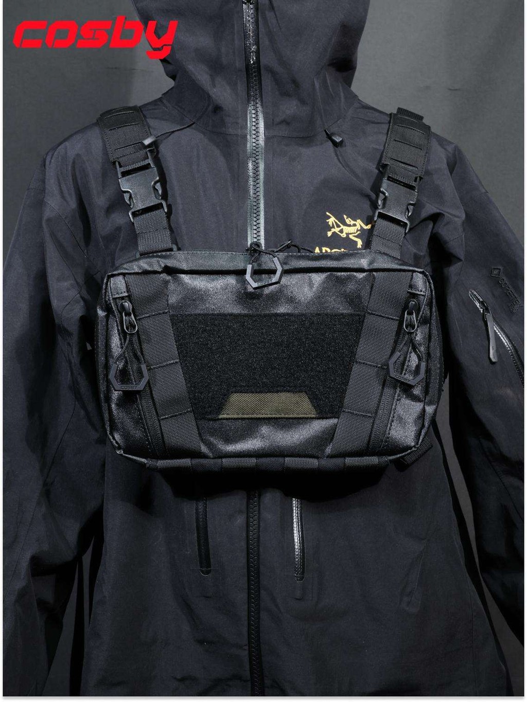 Kos Function COSBY Modular Chest Bag Backpack System Chest Bag Strap UTX Buckle
