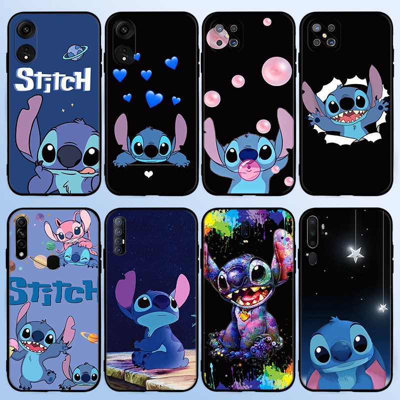 FF09 Stitch การ์ตูนน่ารักสําหรับ OPPO A1 A98 F23 A3S A5 A3X A3 pro A5 A9 A5S A7 A8 A31 A12 12S A12E 