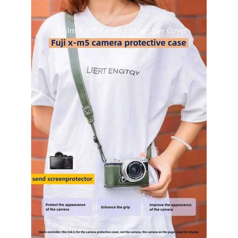 กล้องสําหรับ Fujifilm xm5 เคสหนังกล้อง XM5 ป้องกัน postma