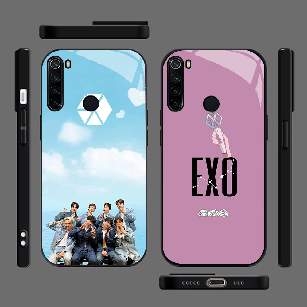 MK-62 EXO Liquid HD Glass Casing สําหรับ OPPO A7 A12 A12S A11K A5S F9 F7 F5 Realme 2 Pro