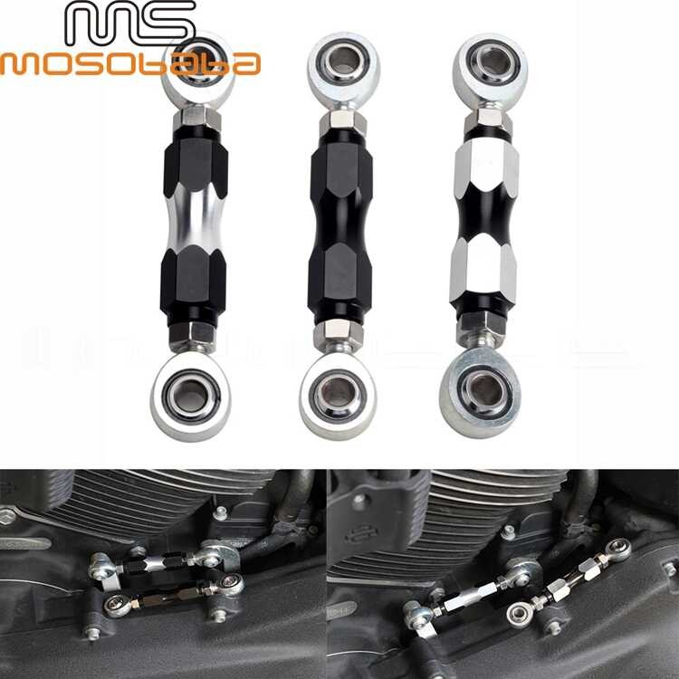 อุปกรณ์ตกแต่งรถจักรยานยนต์ เหมาะสําหรับ Harley-Dale FXR หางอ่อน M8 CNC ปรับ Shifting Link Shifting L